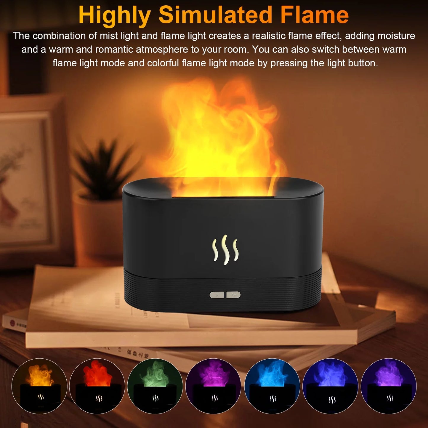 Flame Essential Oil Humidifier