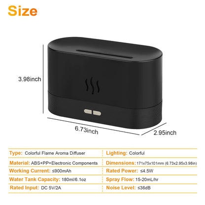 Flame Essential Oil Humidifier