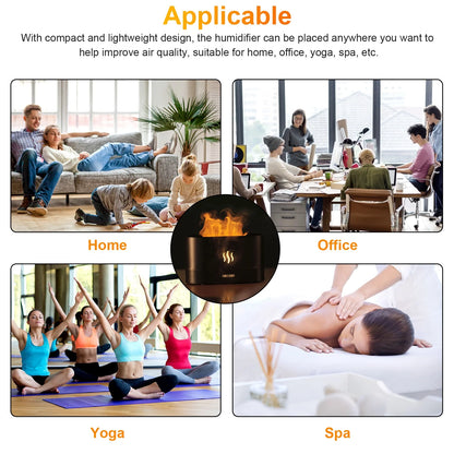 Flame Essential Oil Humidifier