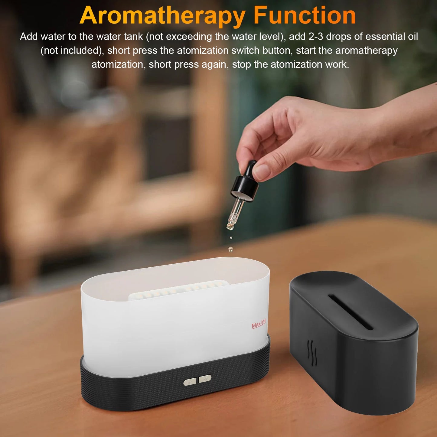 Flame Essential Oil Humidifier